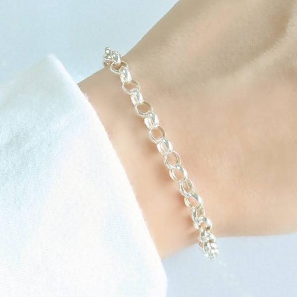 Pulsera Rolo N°00 4mm Cierre Marinero