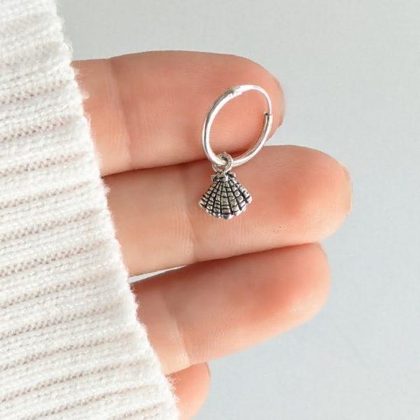 Aro argolla ostra soitario