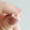 Aros estrella cristal 5mm