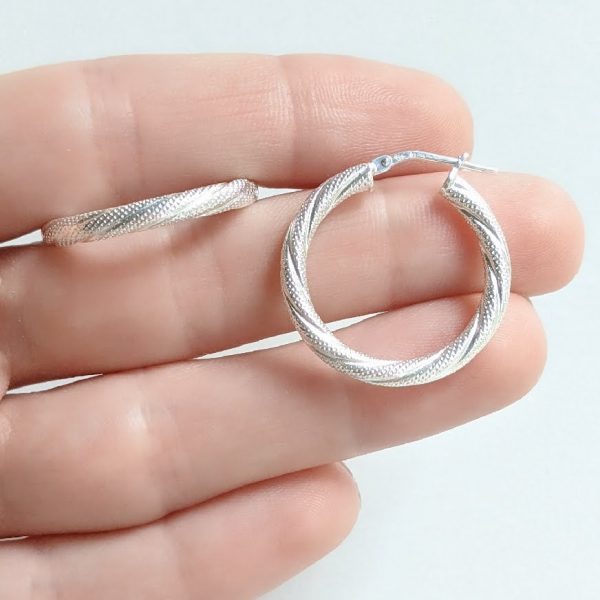 Aros cubanos arenados gruesos