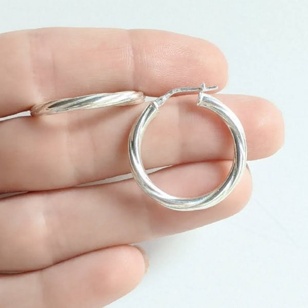 Aros cubanos tramados gruesos