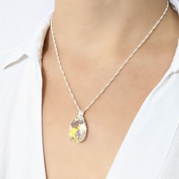 Collar Swarovski gota 22mm