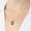 Collar Swarovski gota vitrail medium 16mm