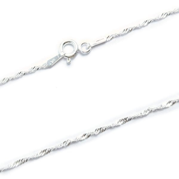 Cadena singapur 1mm 45cm