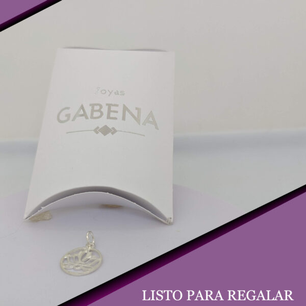 dije flor de loto plata pack