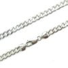 Cadena Grumet 6mm 45cm Plata 925