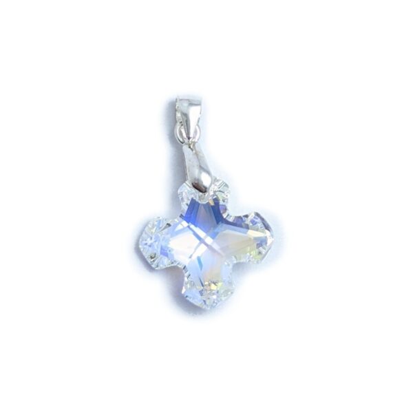 Dije Swarovski cruz griega 14mm