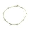 Pulsera clapton con bolitas