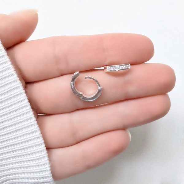 Aros cubanos cristal 12mm