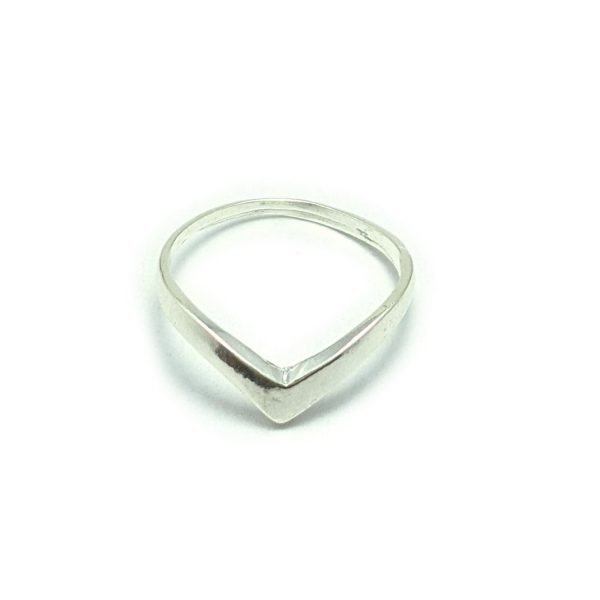 Anillo en V liso