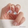 aros cristal swarovski rivoli cubanos plata 925 shimmer