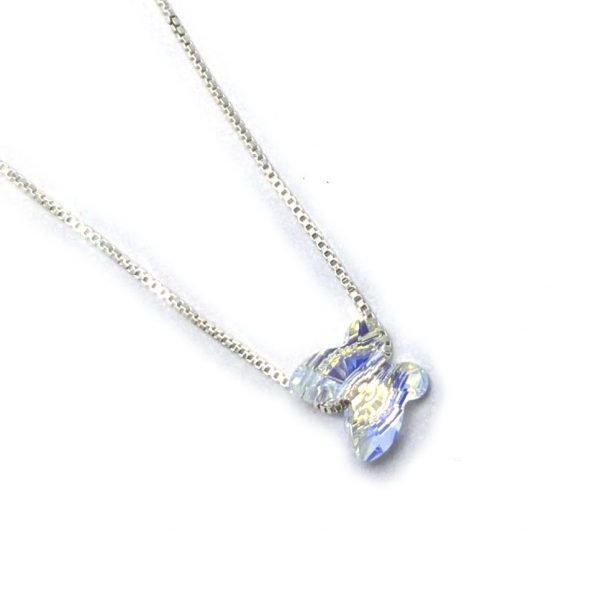 Collar Swarovski mariposa