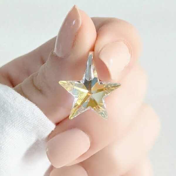 Dije Swarovski estrella 18mm