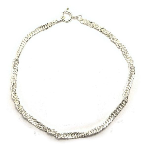 Pulsera singapur 3mm