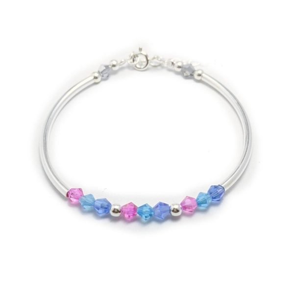 Pulsera tubos, piedras y bolitas m2