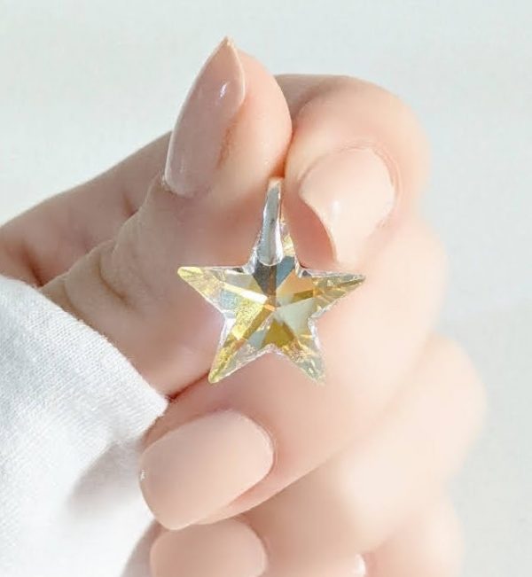 Dije Swarovski estrella 18mm