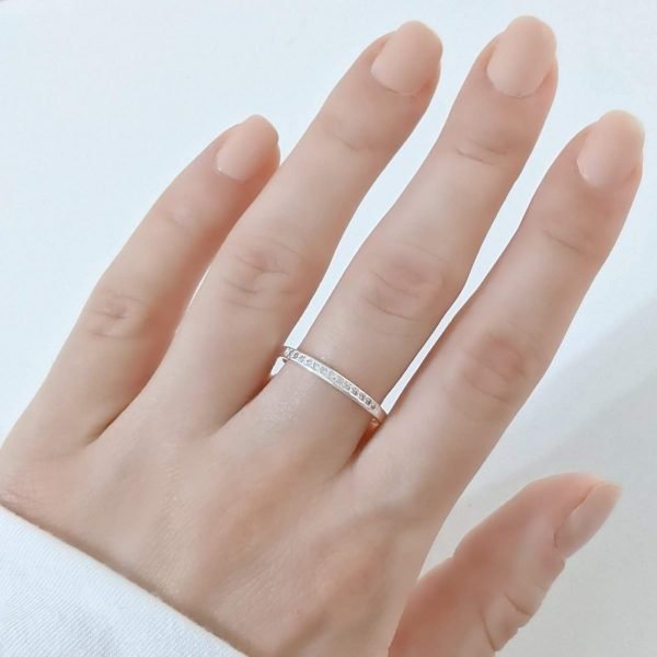Anillo cristales sin fin