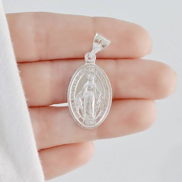 Dije virgen milagrosa 25mm
