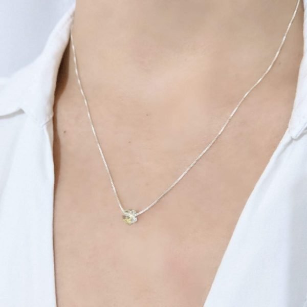 Collar Swarovski flor