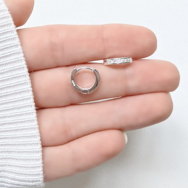 Aros cubanos cristal 12mm