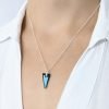 collar swrovski pendulo spike 18mm