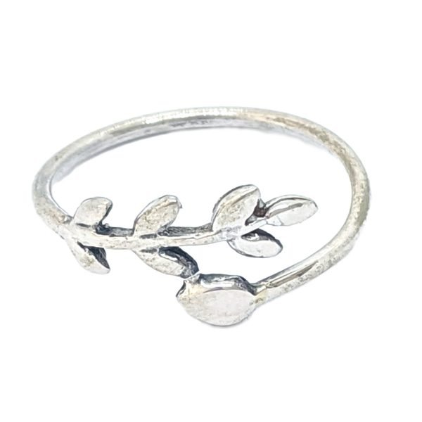 Anillo Regulable Rama Plata 925