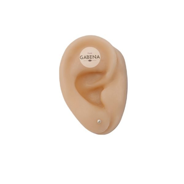 aro abridor bolita 2.5mm plata oreja