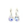 Aros Cristal Swarovski cubanos gota
