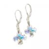 Aros Cristal Swarovski Cruz Griega