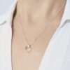 Collar Cristal Swarovski corazon 10mm crystal