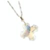 collar cruz griega swarovski plata 925