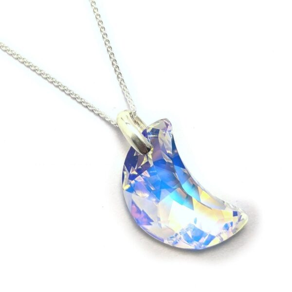 Collar Swarovski Luna 30mm Plata 925