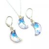 Conjunto Cristal Swarovski Luna 16mm