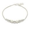 pulsera bolitas plata 925
