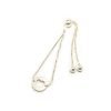 Pulsera veneciana corazon ajustable