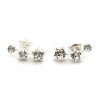 Aros tres estrellas cristal