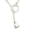 Collar corbatero corazon con circulo