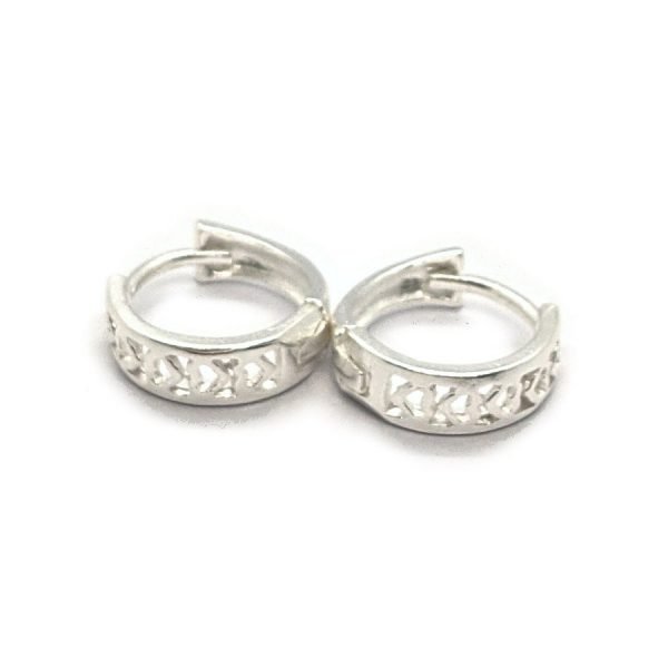 Aros cubanos corazones calados