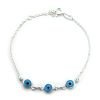 Pulsera ojo turco extensible