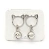 Aros gato con cascabel