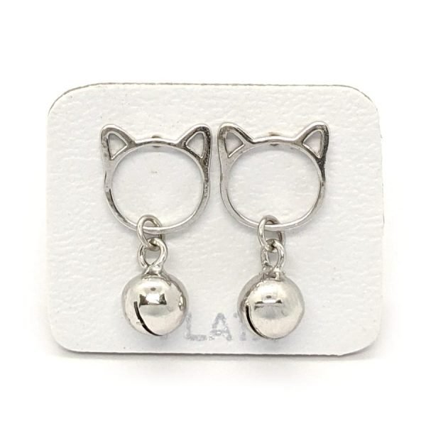 Aros gato con cascabel