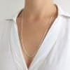 cadena singapur 2mm 60cm plata 925