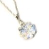Collar Cristal Swarovski Trebol 19mm