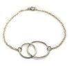 Pulsera círculos enlazados