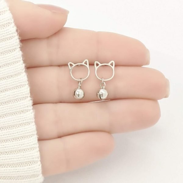 Aros gato con cascabel