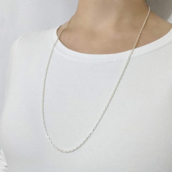 Cadena forcet 2mm 70cm unisex