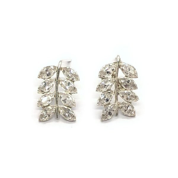 Aros hoja cristal