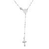 Cadena Rosario San Benito 2mm 50cm Plata 925