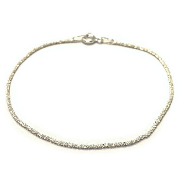 Pulsera Diamantada Plata 925