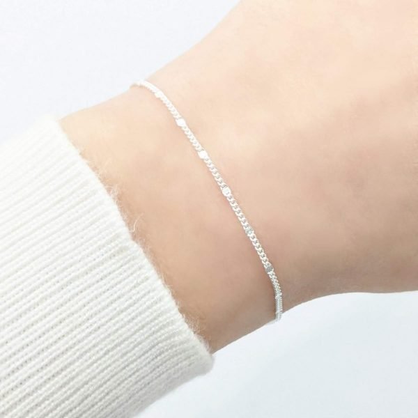 Pulsera grumet con lineas